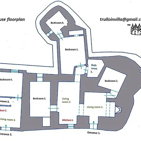 Летний дом Trulloinvilla *
